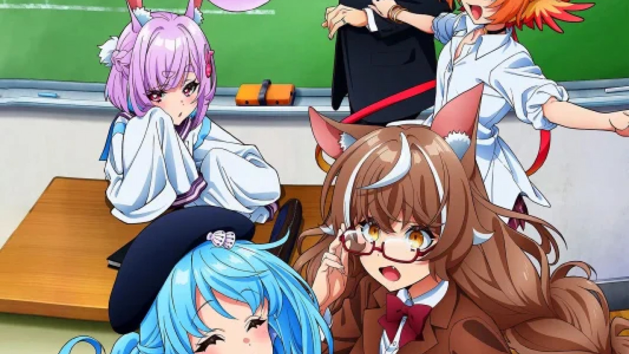 انمي Jingai Kyoushitsu no Ningengirai Kyoushi الموسم الاول الحلقة 3